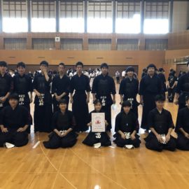 令和2年度島根県高等学校夏季体育大会（剣道競技の部）結果